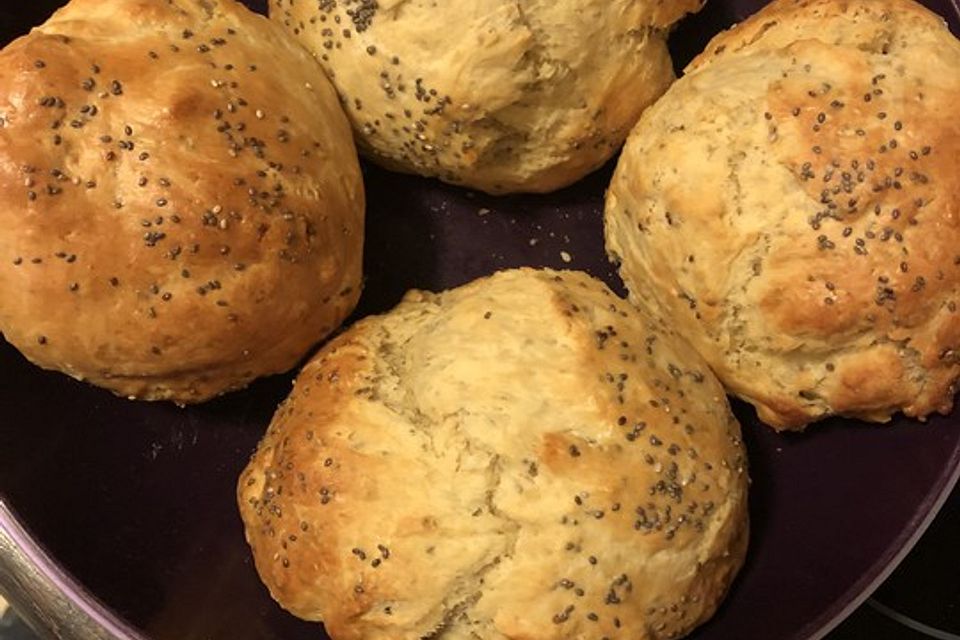 Chia-Joghurt Brötchen