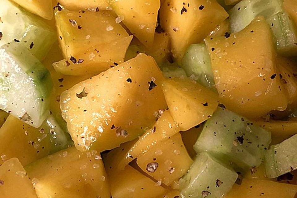 Mango-Gurken-Salat