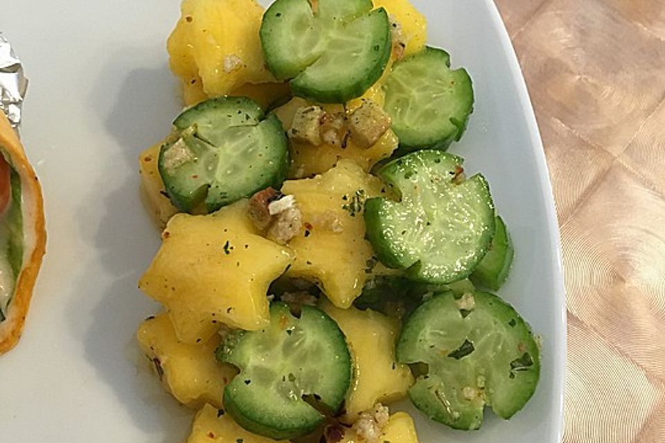 Mango-Gurken-Salat