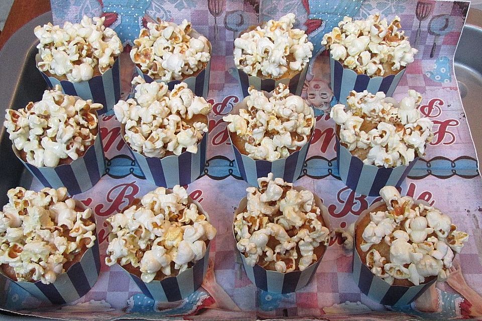 Popcorn Cupcakes