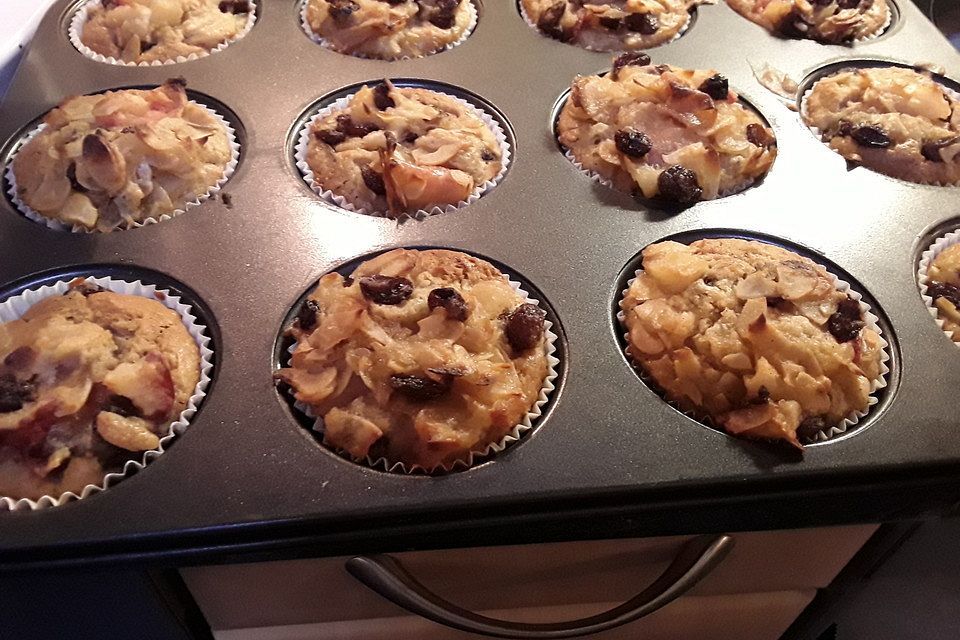 Bratapfel-Muffins