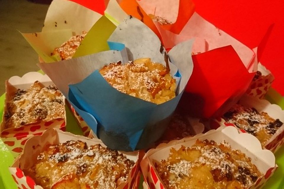 Bratapfel-Muffins