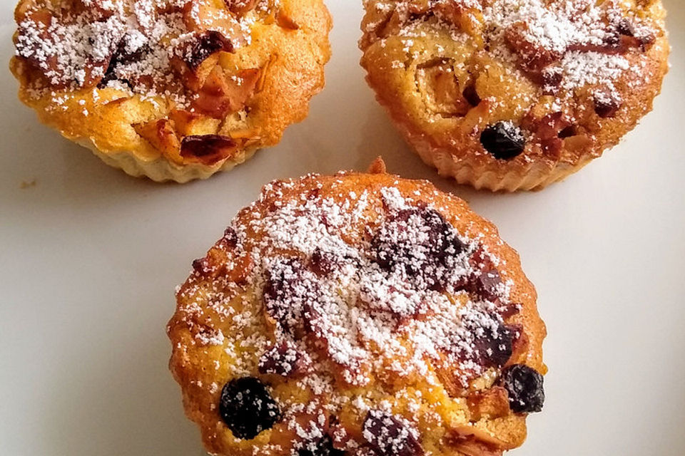 Bratapfel-Muffins