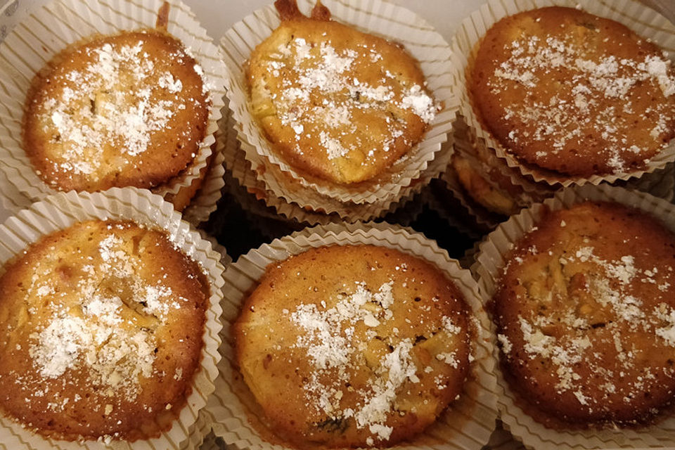 Bratapfel-Muffins