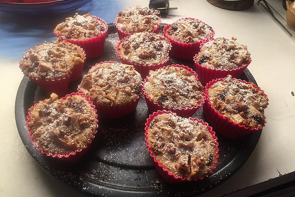 Bratapfel-Muffins