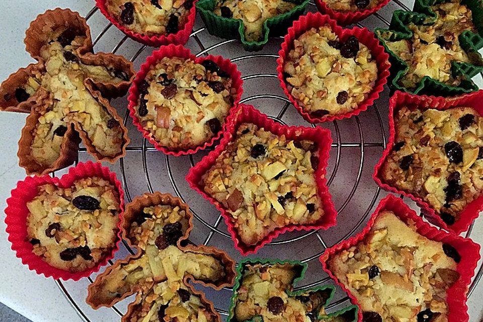 Bratapfel-Muffins