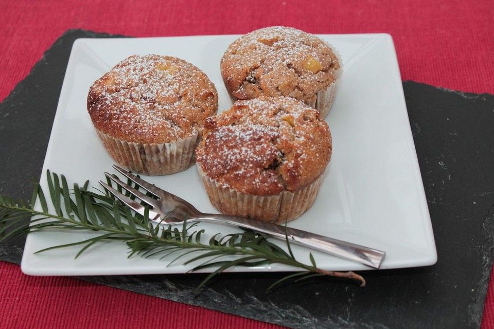 Bratapfel-Muffins