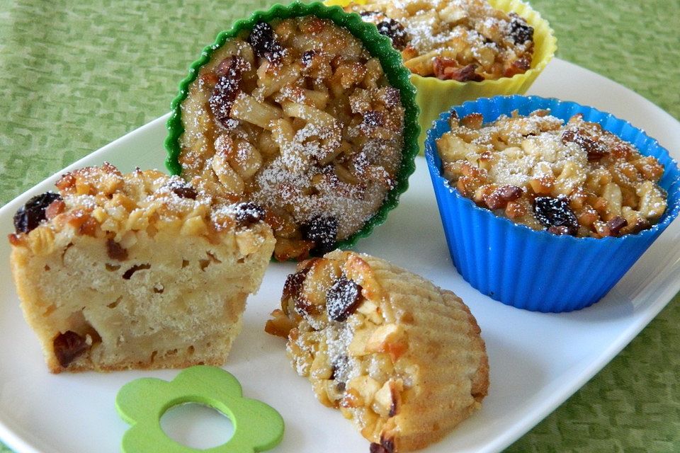 Bratapfel-Muffins