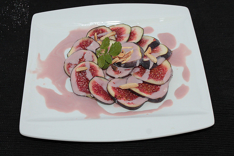 Süßes Feigencarpaccio