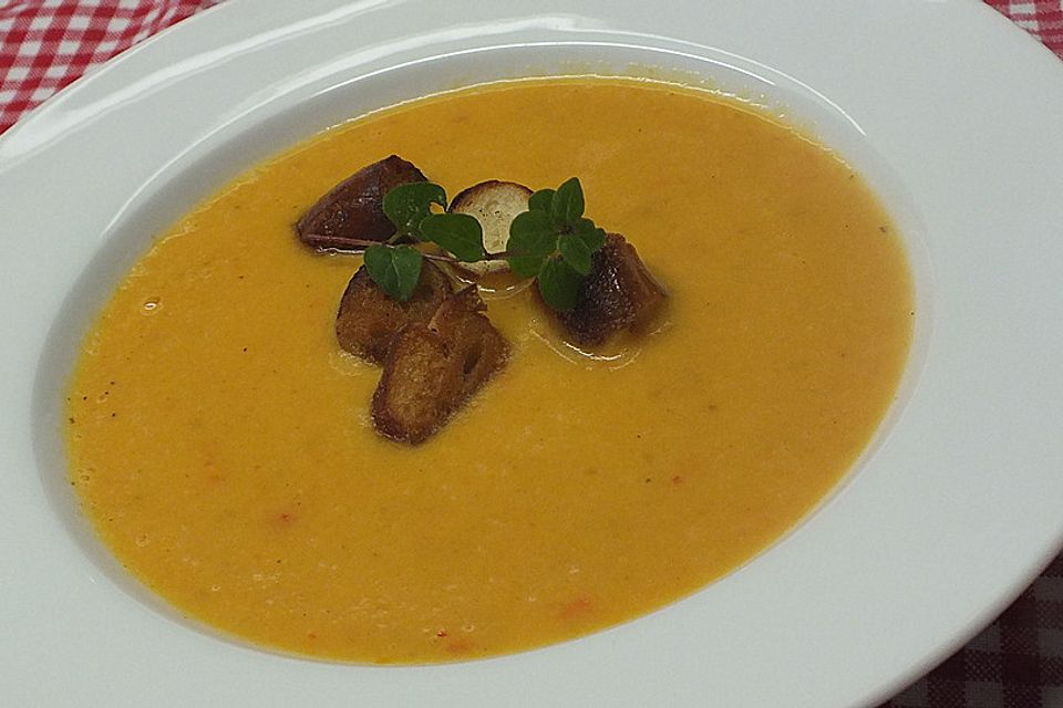 Paprikagemüsesuppe