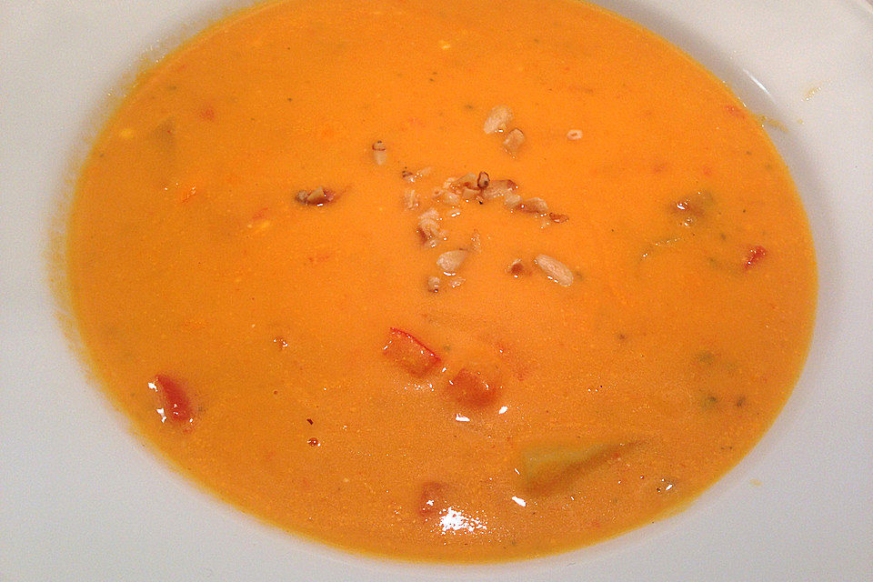 Paprikagemüsesuppe