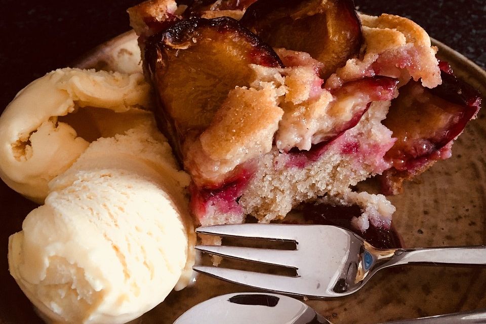 Pflaumenkuchen, schnelles Rezept