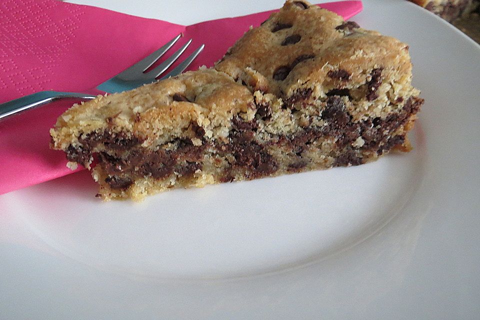 Nutella-Cookie-Kuchen