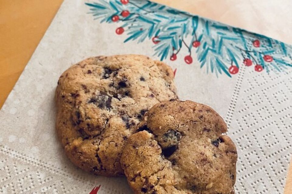 Schoko-Vanille-Cookies