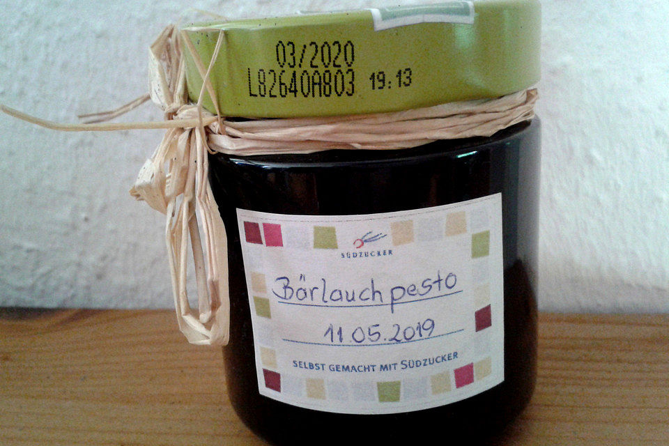 Bärlauchpesto