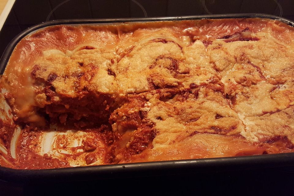 Vegane Lasagne alla Bolognese