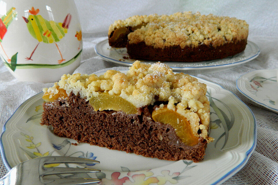 Omas Streuselkuchen mit Obst