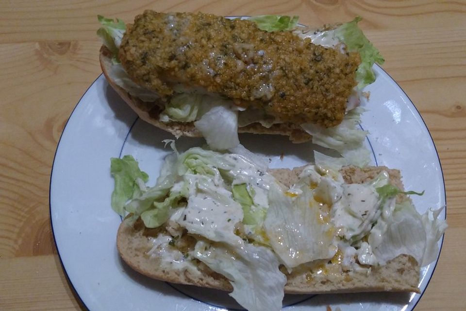 Deluxe Fischbrötchen