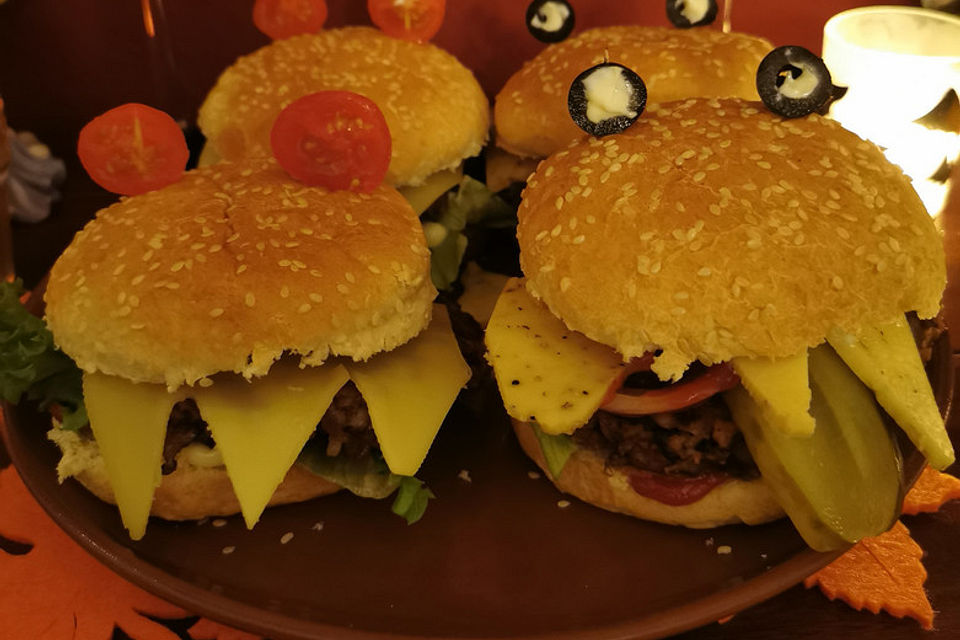 Halloween Grusel-Burger