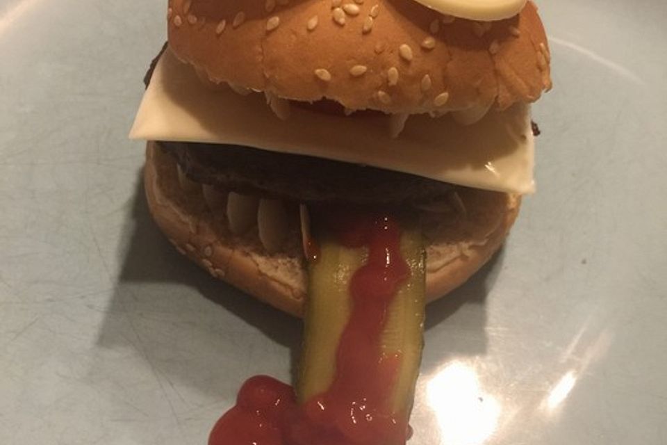 Halloween Grusel-Burger