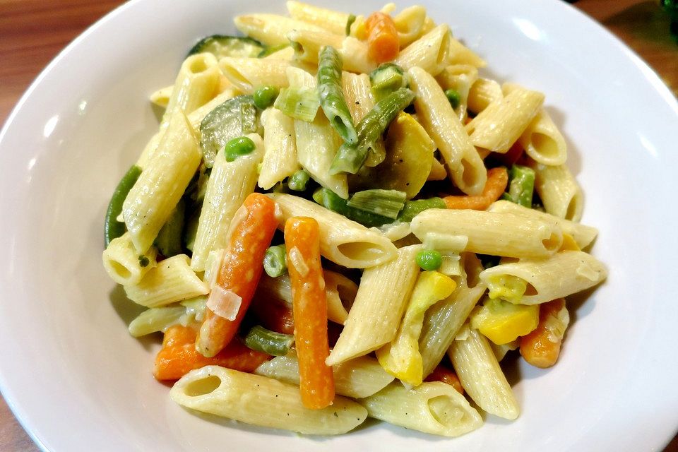 Penne mit Gemüse