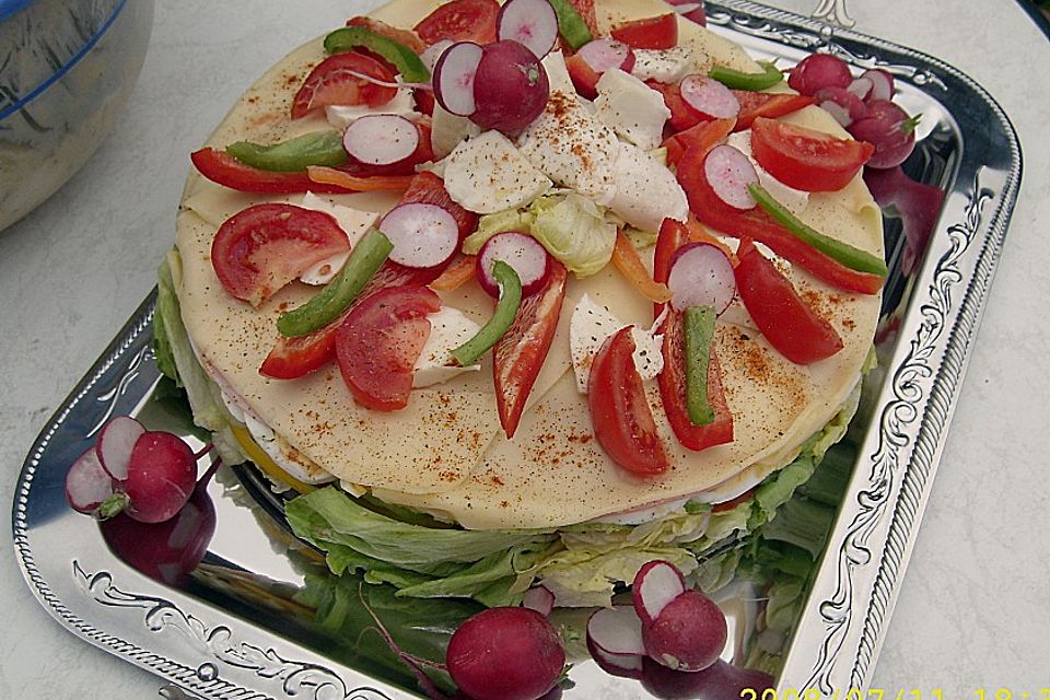 Salat - Torte