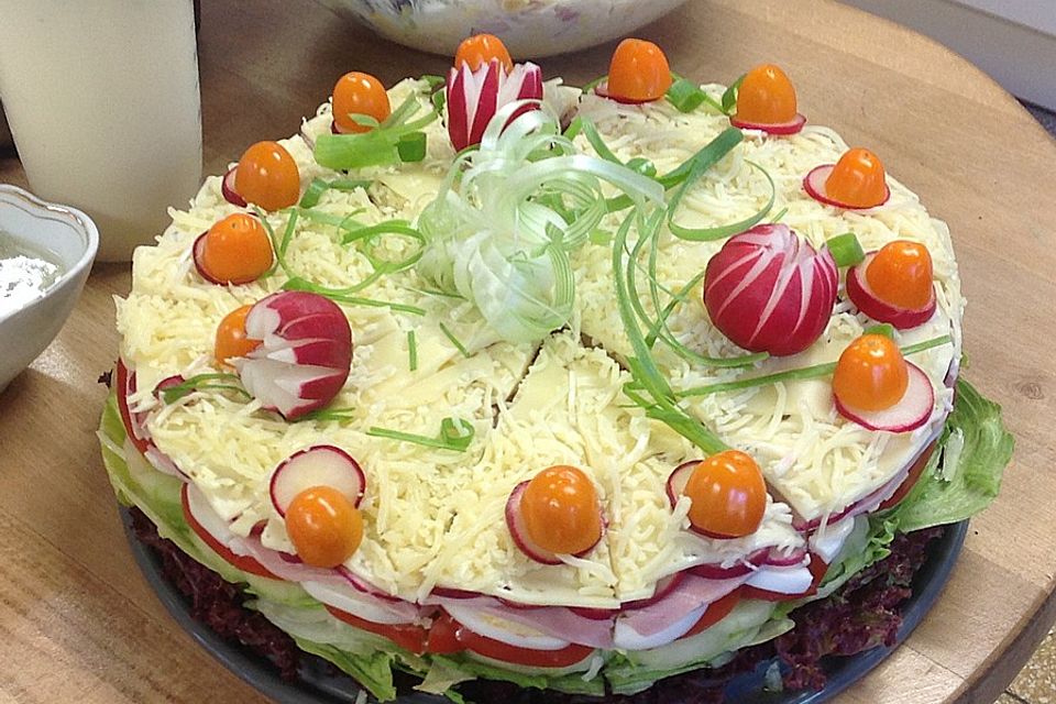 Salat - Torte