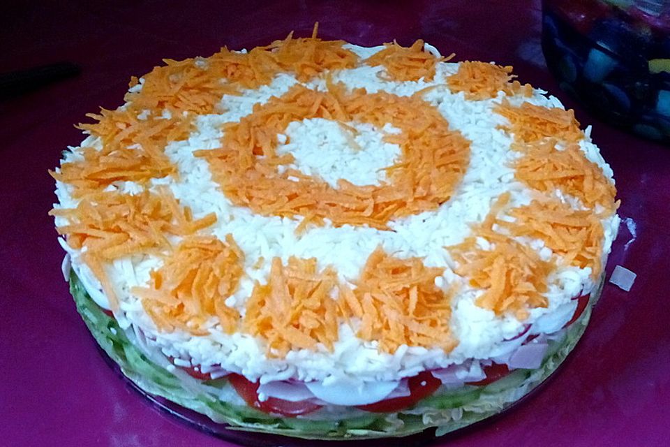 Salat - Torte