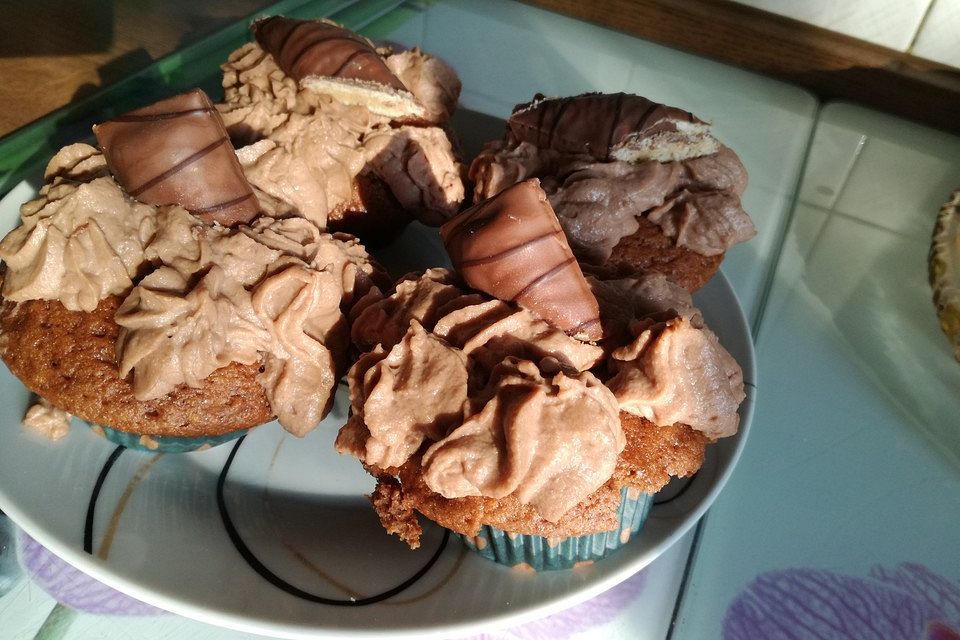 Kinder Bueno-Cupcakes