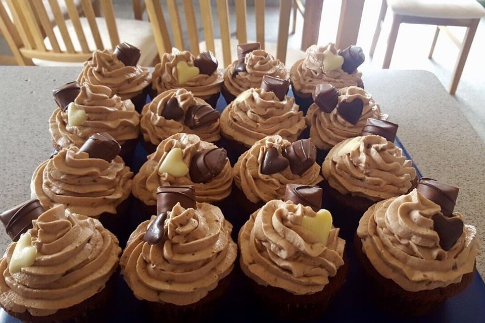 Kinder Bueno-Cupcakes