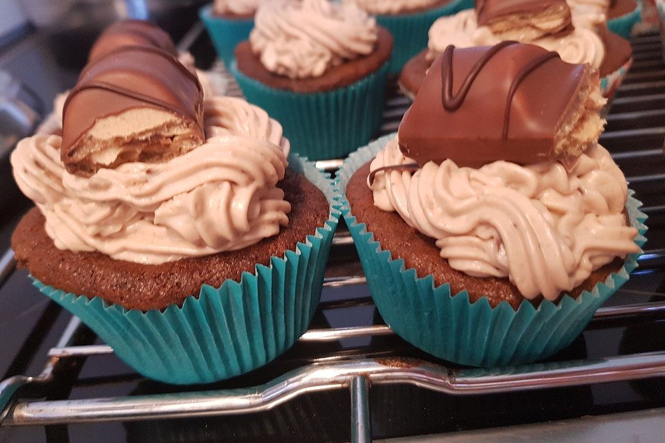 Kinder Bueno-Cupcakes