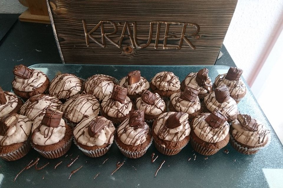 Kinder Bueno-Cupcakes