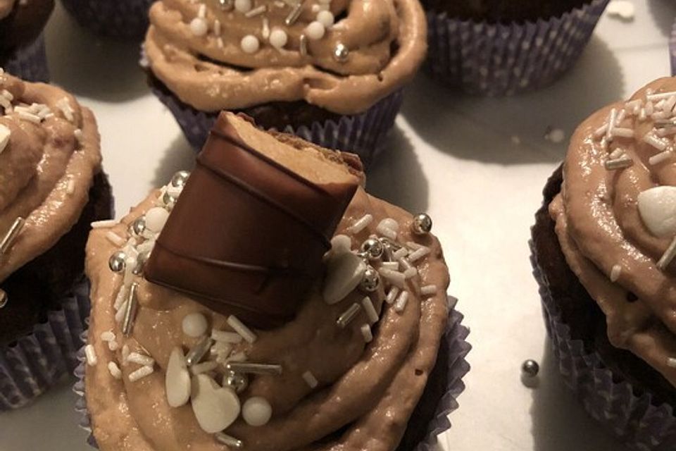 Kinder Bueno-Cupcakes