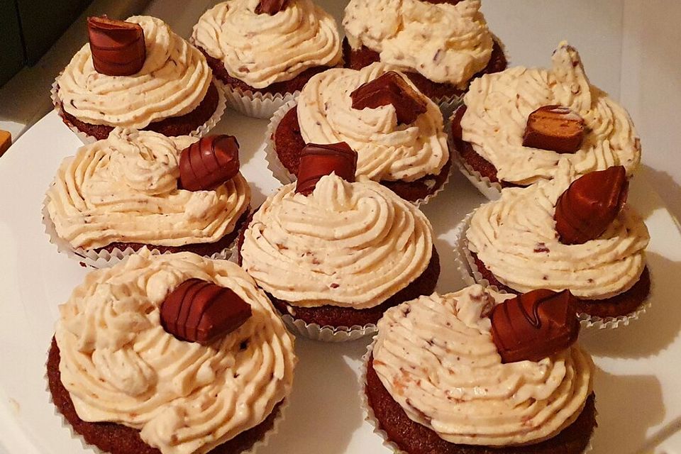 Kinder Bueno-Cupcakes