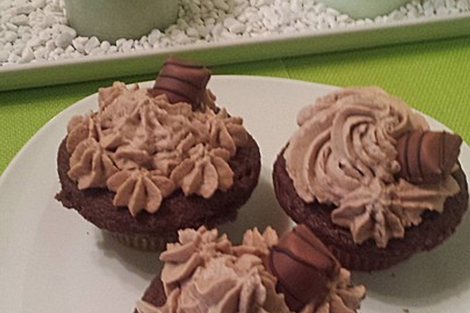 Kinder Bueno-Cupcakes