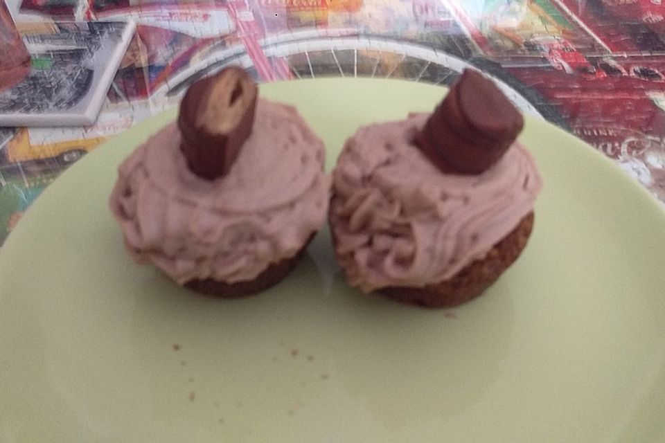 Kinder Bueno-Cupcakes