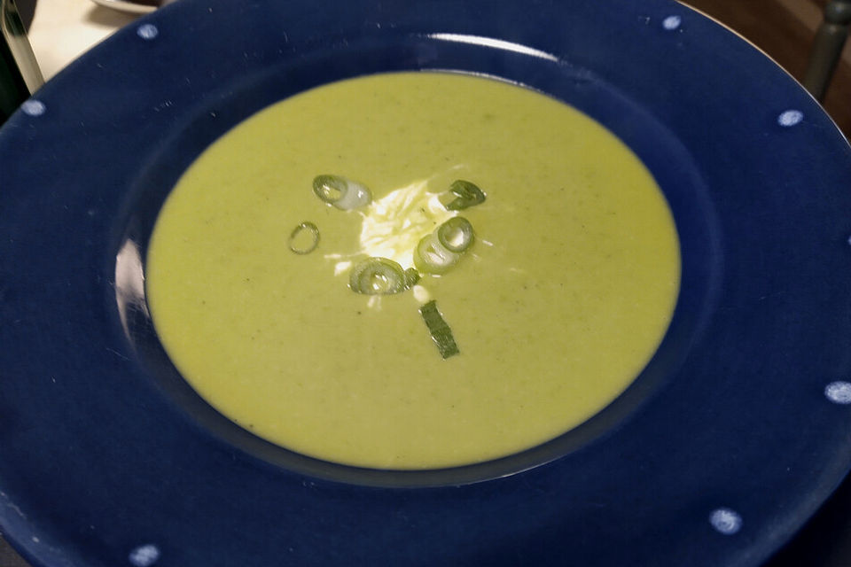 Grüne Curry Erbsensuppe