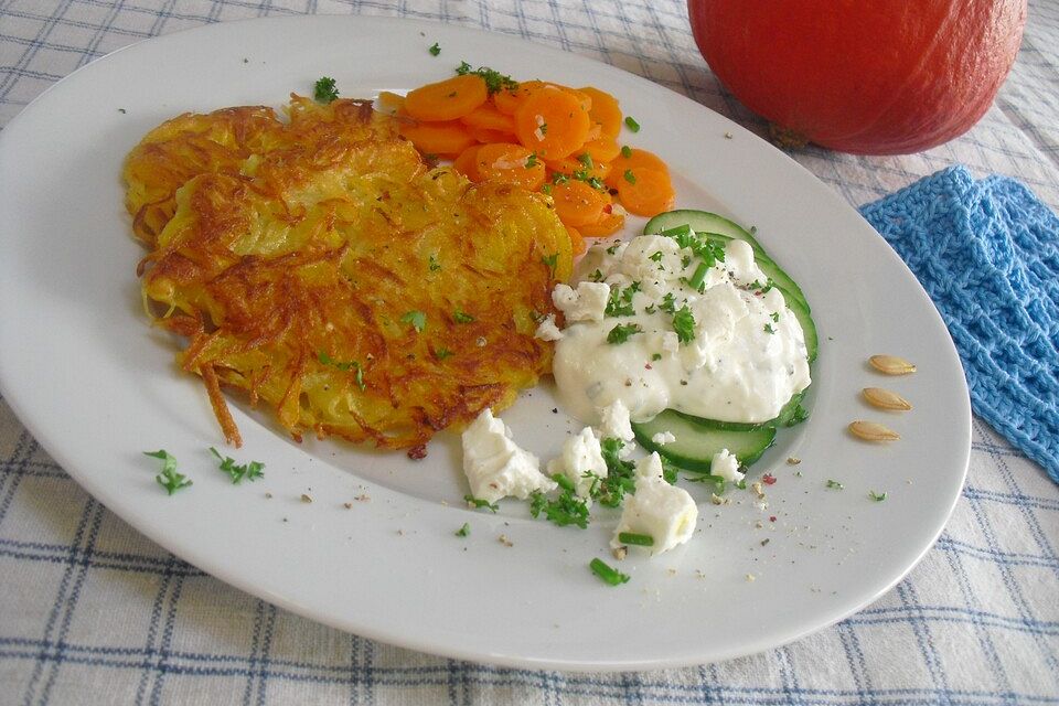 Kürbisrösti