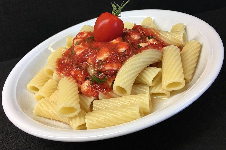 Tomaten - Mozzarella - Pasta