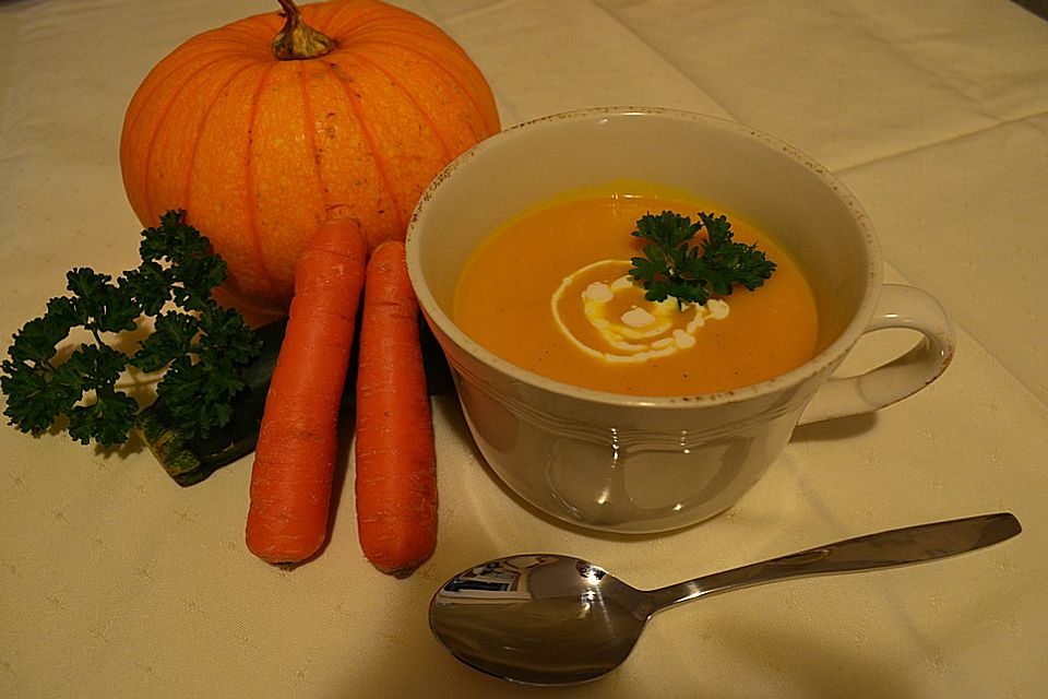 Cremesuppe Herbstgemüse