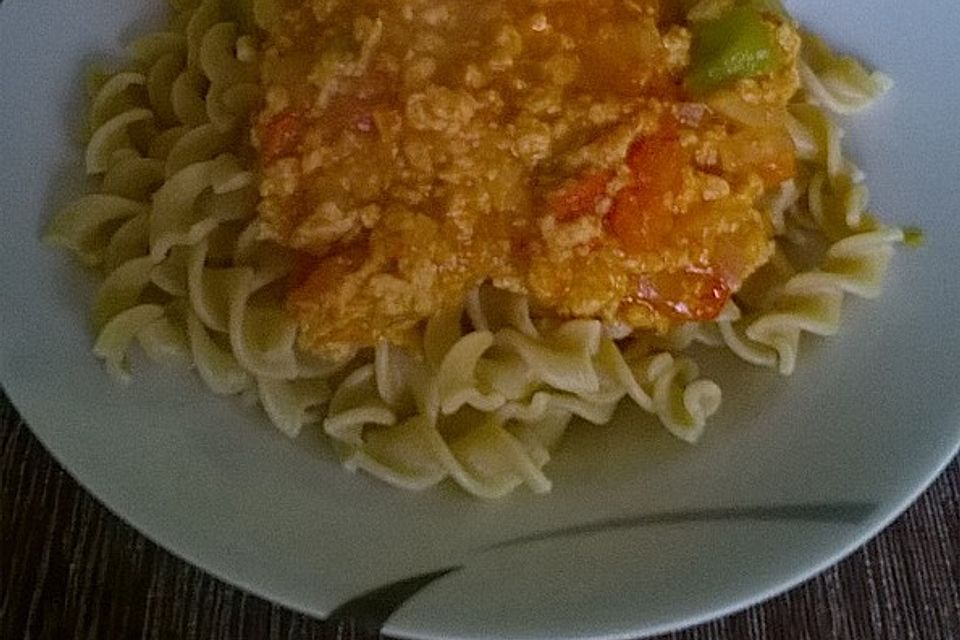 Vegetarische Spaghetti Bolognese