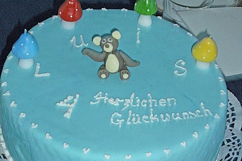 Gerollter Fondant