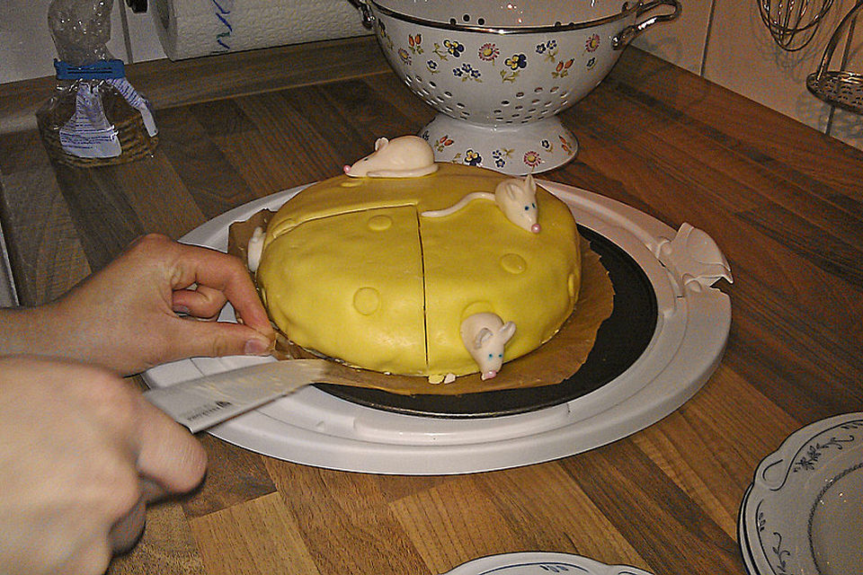 Gerollter Fondant