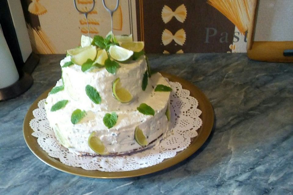 Mojito-Torte