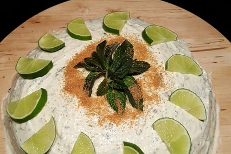 Mojito-Torte