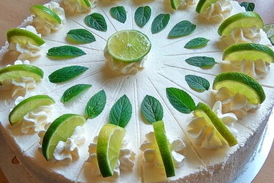 Mojito-Torte