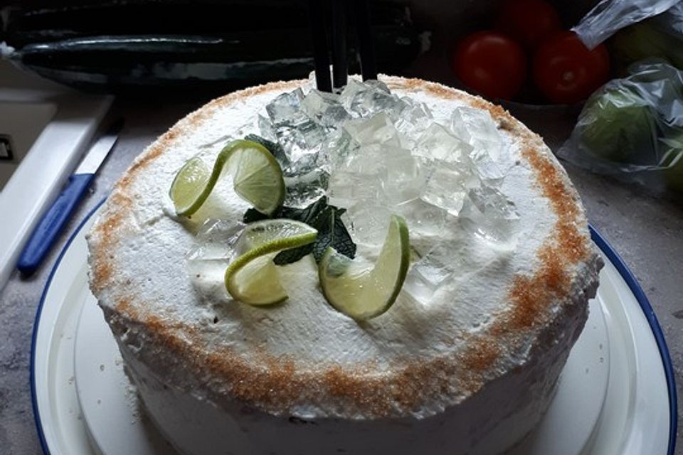 Mojito-Torte