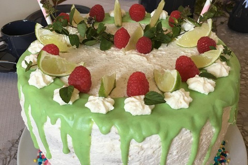 Mojito-Torte