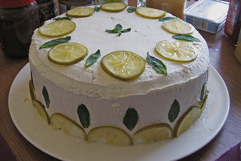 Mojito-Torte