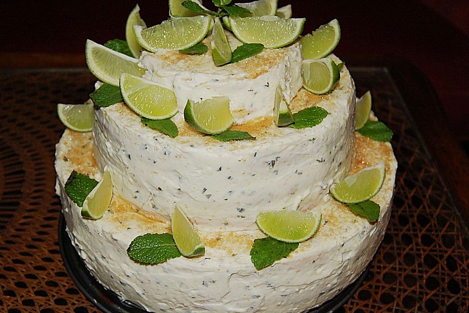 Mojito-Torte